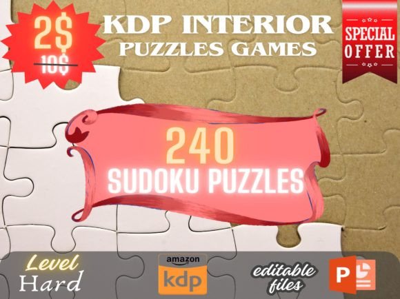 240 Sudoku Puzzles for Adults KDP: A Comprehensive Resource for Mental Stimulation and Productivity