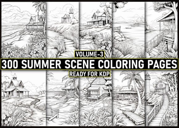 300 Summer Scene Coloring Pages: A Strategic Tool for Creativity and Business Growth