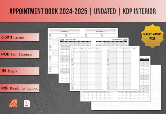 Appointment Book Undated KDP Interior: A Practical Guide for Your Business