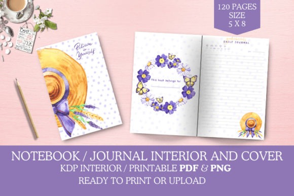 Beautiful Daily Journal Notebook KDP: A Versatile Tool for Your Creative Journey