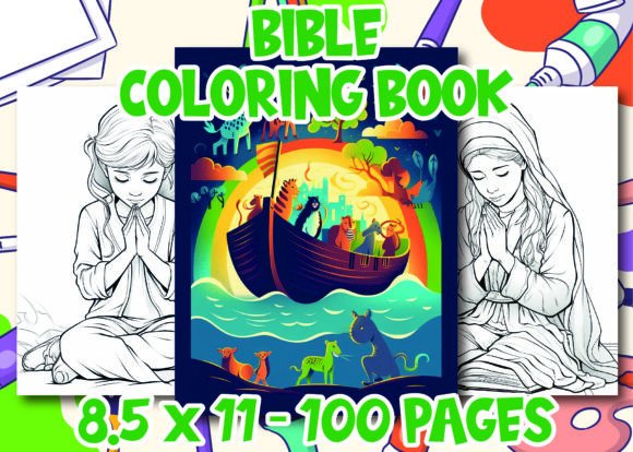 Bible Coloring Book for Creative Minds