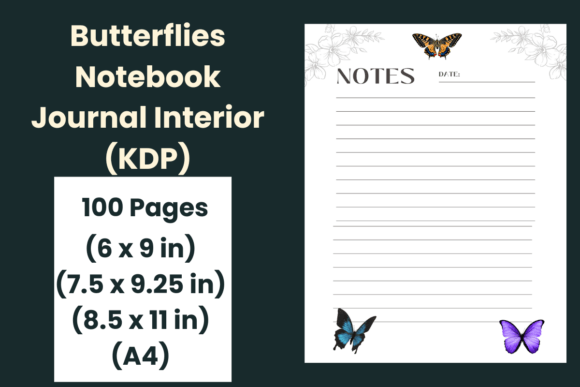 Butterflies Notebook Journal Interior: A Strategic Tool for Creative and Professional Growth