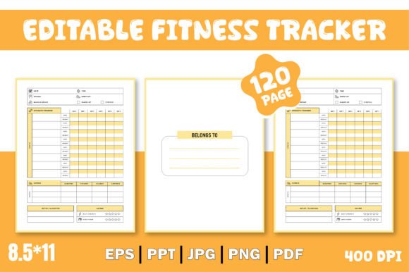 Editable Fitness Tracker: A Versatile Tool for Personal and Professional Use