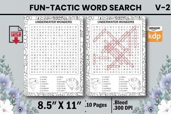 Fun-tactic Word Search for Adults V-2: A Practical and Engaging Resource for Mental Stimulation