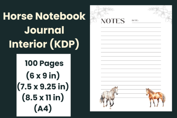 Horse Notebook Journal Interior KDP: A Practical Guide for Creators and Publishers