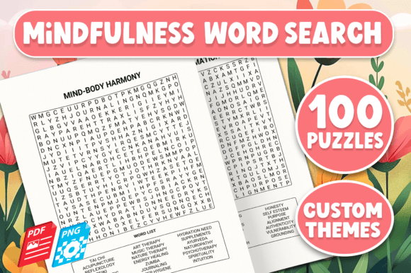 Mindfulness Word Search KDP Interior: A Practical Guide for Creators and Consumers