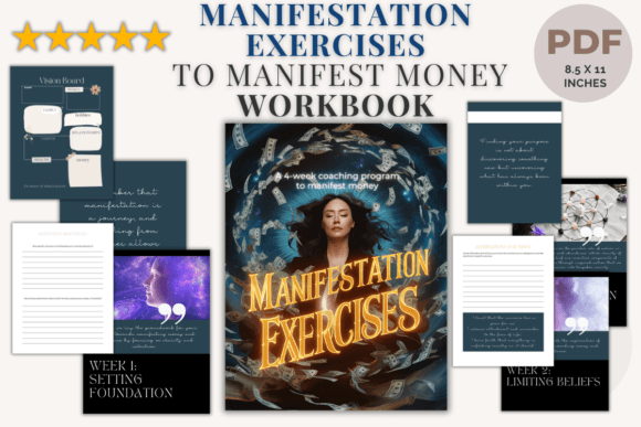 Money Manifestation Exercises Workbook