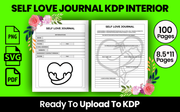 Self Love Journal KDP Interior: A Versatile Tool for Your Creative Projects