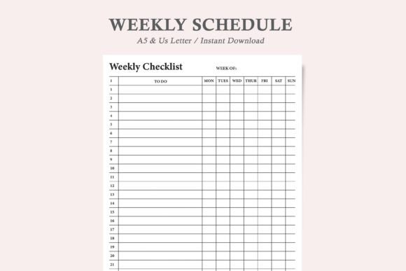 Weekly To Do List, Daily Weekly Planner: Streamline Your Productivity
