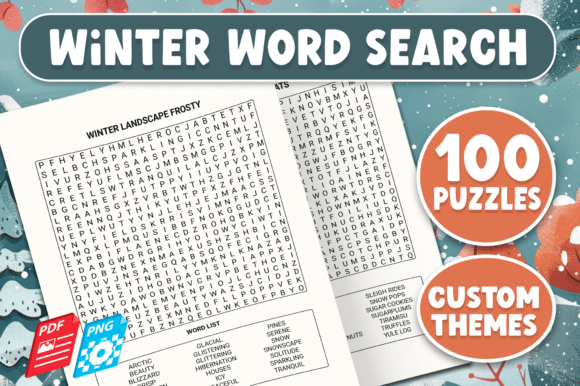 Winter Word Search KDP Interior: A Practical Guide for Digital Content Creators